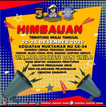Hindari Jalan-Jalan ini Selama Muktamar NU, Soalnya Rawan Macet!